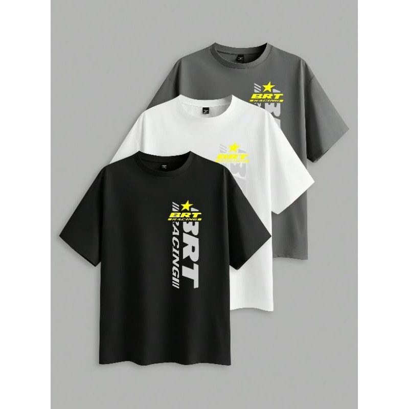 NEW BRT 2 COLOR TOP T-SHIRT RACING T-SHIRT DISTRO T-SHIRT