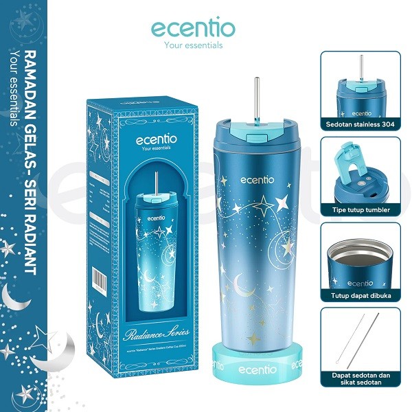 TUMBLER ECENTIO 650ml GRADIENT ET01001 | แก้วน้ําโรงเรียน Ecentio Gradient ET01001