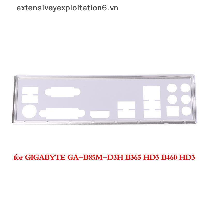 ขยาย IO I/O Shield Ba Plate BaPlate Blende Braet สําหรับ GIGABYT GA-B85M-D3H B365 HD3 B460 HD3 Ba แผ