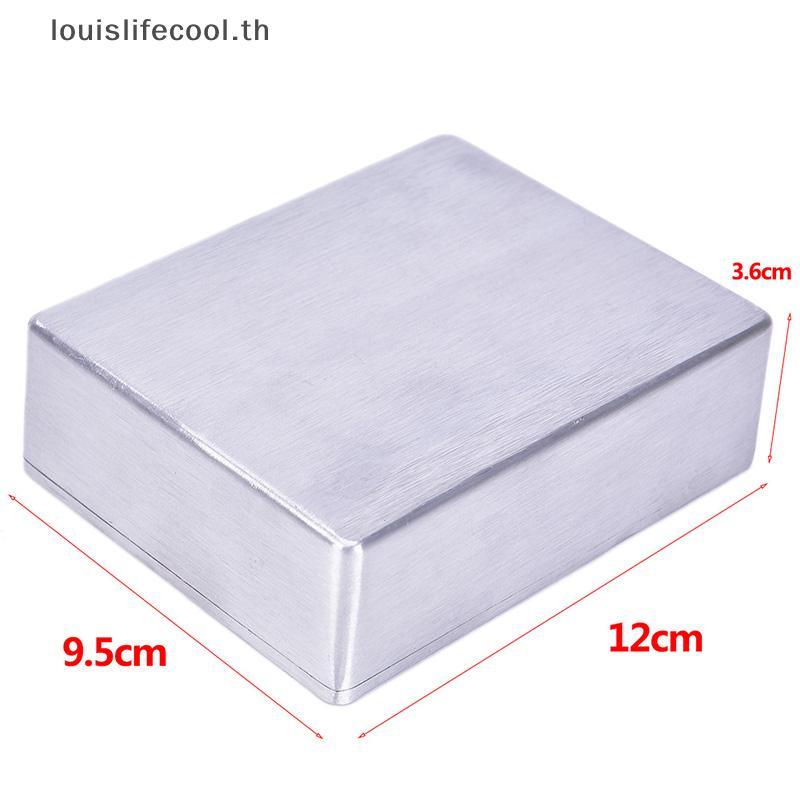 Louislifecool 1590BB เคสอลูมิเนียม Stomp Box Effects Pedal Enclosure เอฟเฟกต์กีตาร์เหยียบใหม่