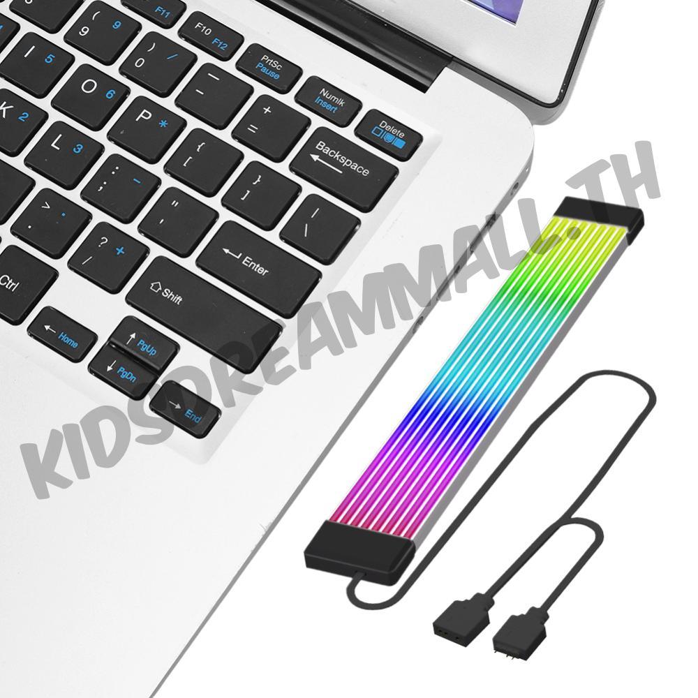 5V 3Pin ARGB เมนบอร์ดสาย 8Pin 24Pin PSU RGB สาย Extensions สําหรับ PC กรณี