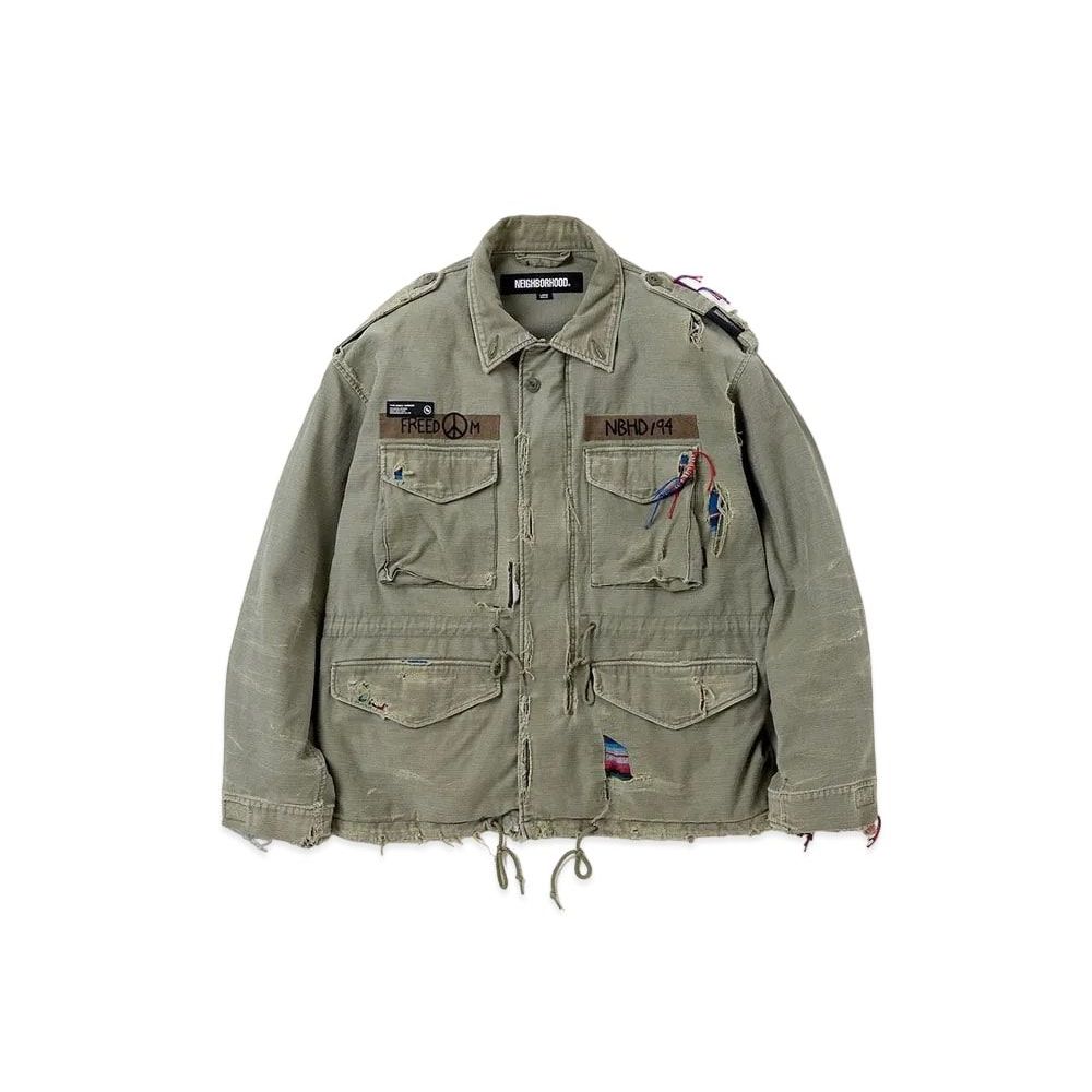 NEIGHBORHOOD 24SS Savage M-51 Jacket Olive Drag Unused