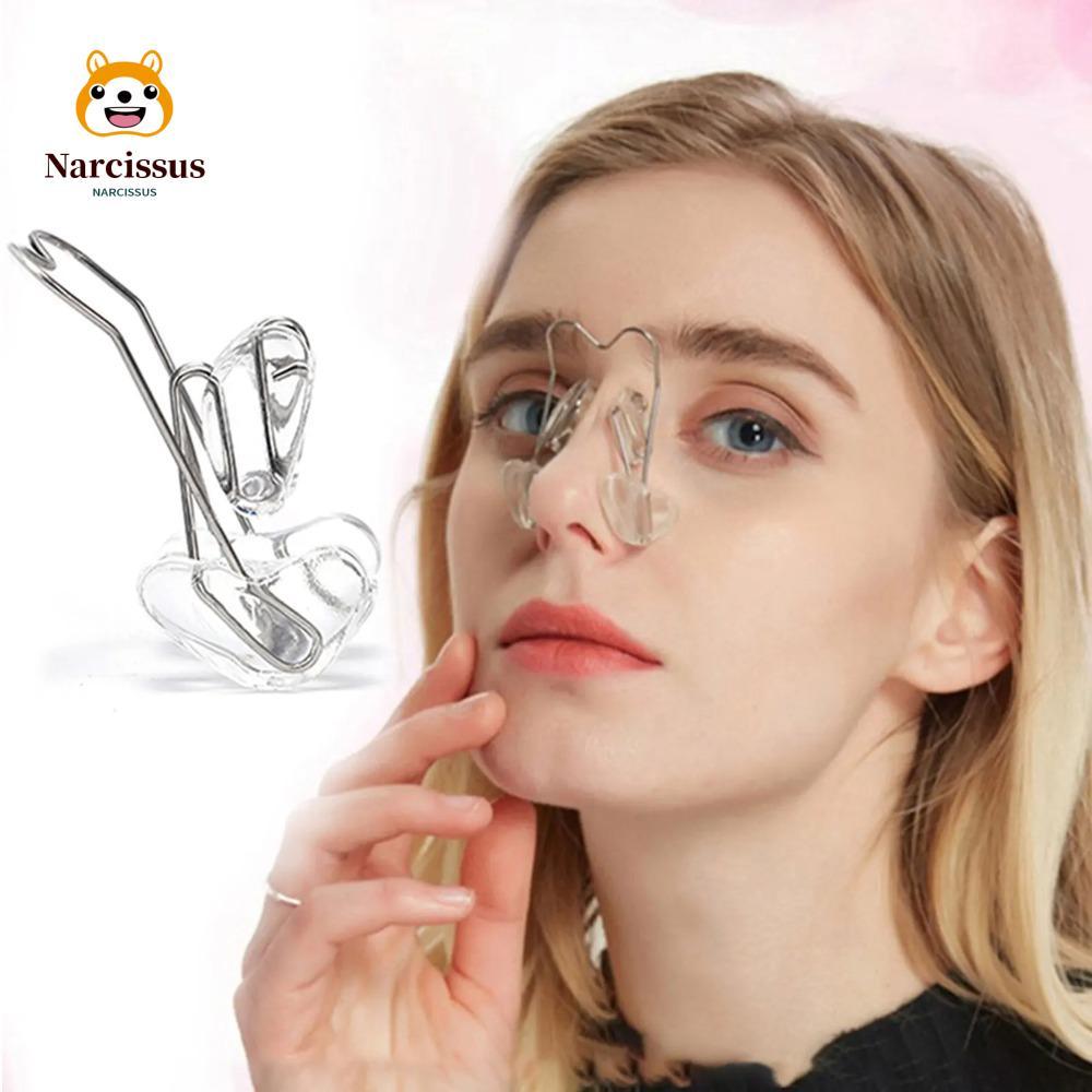 NARCISSUS Nose Up Shaper, Transparent Shaping Nose Slimming Massage, Straightening Orthotics Beauty 