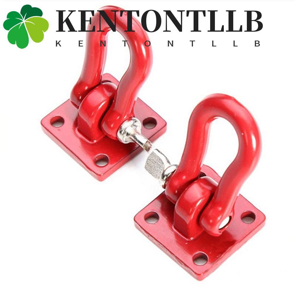 KENTONTLLB ตะขอพ่วงโลหะคู่ SCX10 ตะขอ Crawler RC สําหรับรถบรรทุกขนาด SCX-10 Winch RC Crawler Hook