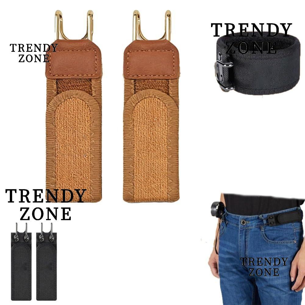 เข็มขัดเอวยางยืด YZONE หัวปรับได้ ตะขอโลหะ ของขวัญแฟชั่น