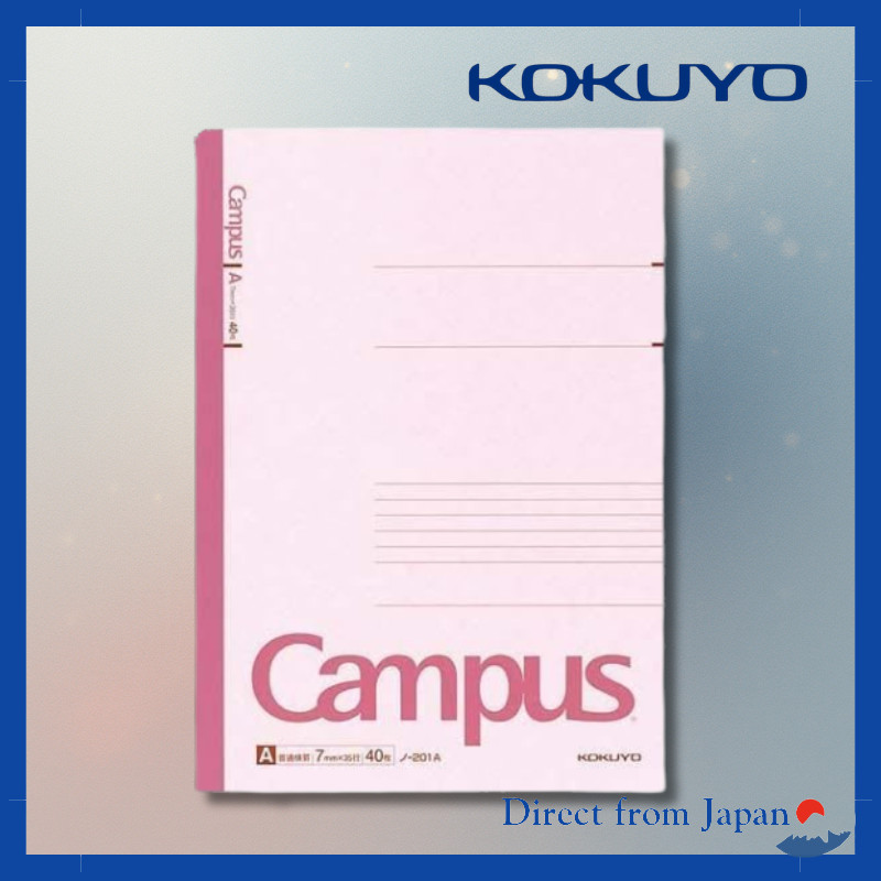 Kokuyo Campus Notebook A4 7mm Rule 40 Sheets x 10 Notebooks