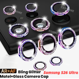 Samsung S26 Ultra 2026 Bling Diamond Glassกล้องเลนส์Protecto…
