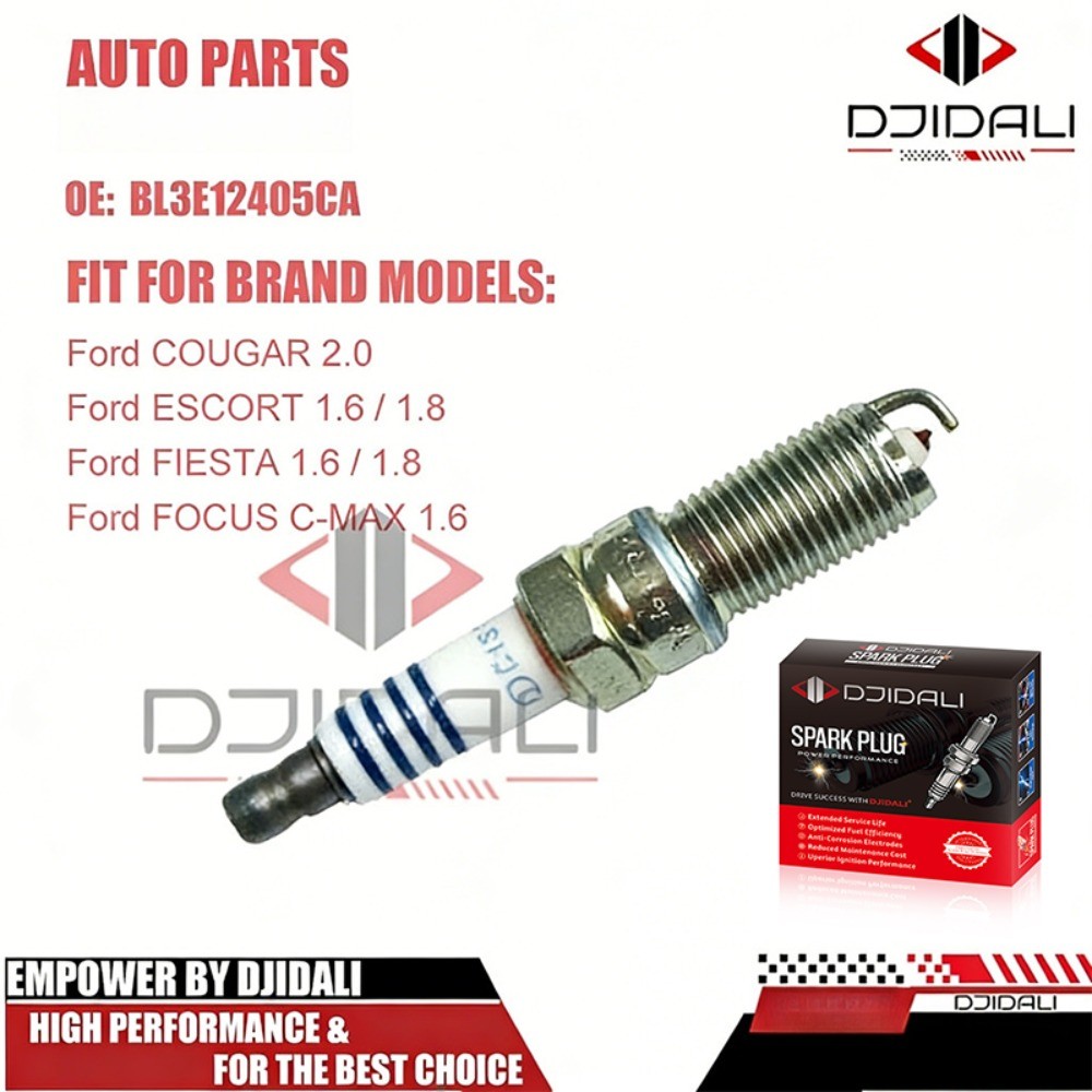 ชุดหัวเทียนอิริเดียม (4 ชิ้น) สําหรับ ecosport fiesta bl3e12405ca cyfs-12-y3 cyfs-12-y1