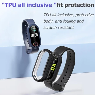 เคสปกป้องแบบนิ่ม for Smartwatch Xiaomi Band 10 Miband กีฬาป้องกันหน้าจอ อุปกรณ์เสริมป้องกันกันชน for Mi Band 10 NFC