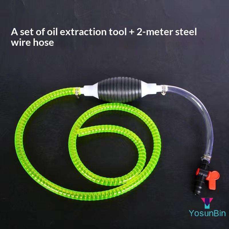 YosunBin] 1 ชิ้นเครื่องมือซ่อมรถยนต์ Universal Car Thiened Manual Oil Extractor ดูดรถปั๊มน้ําปั้มน้ํามันใหม่