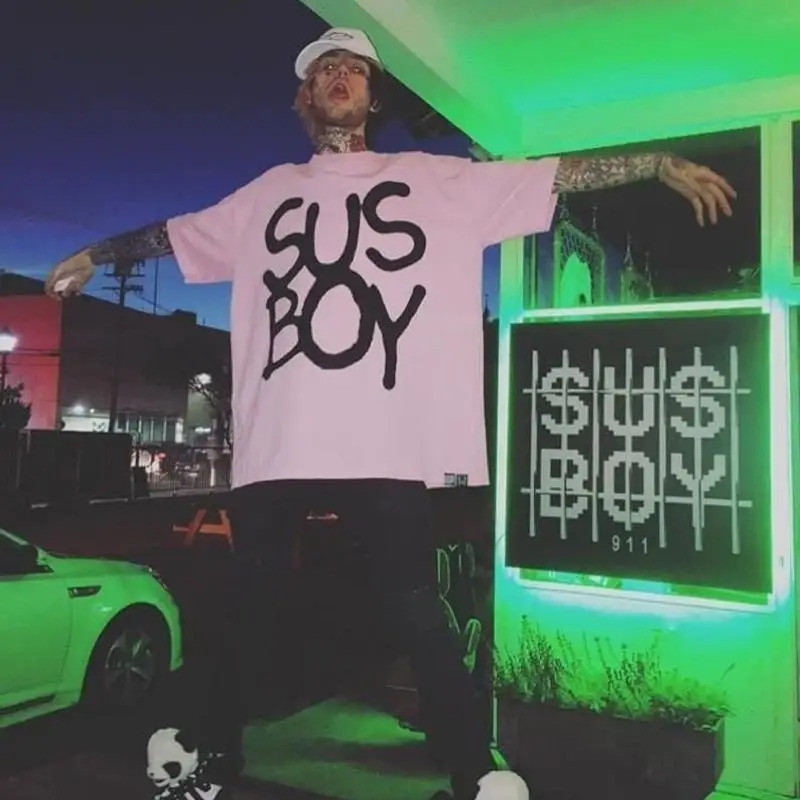 เสื้อยืด Lil Peep Sus Boy