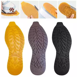 [แฟชั่น] 1 คู่รองเท้าผ้าใบกันลื่น Outsole Cuttable ยาง Sole Stiers เปลี่ยนซ่อม Outsole สวมใส่รองเท้าผ้าใบรองเท้าแผ่นซ่อม {TH}