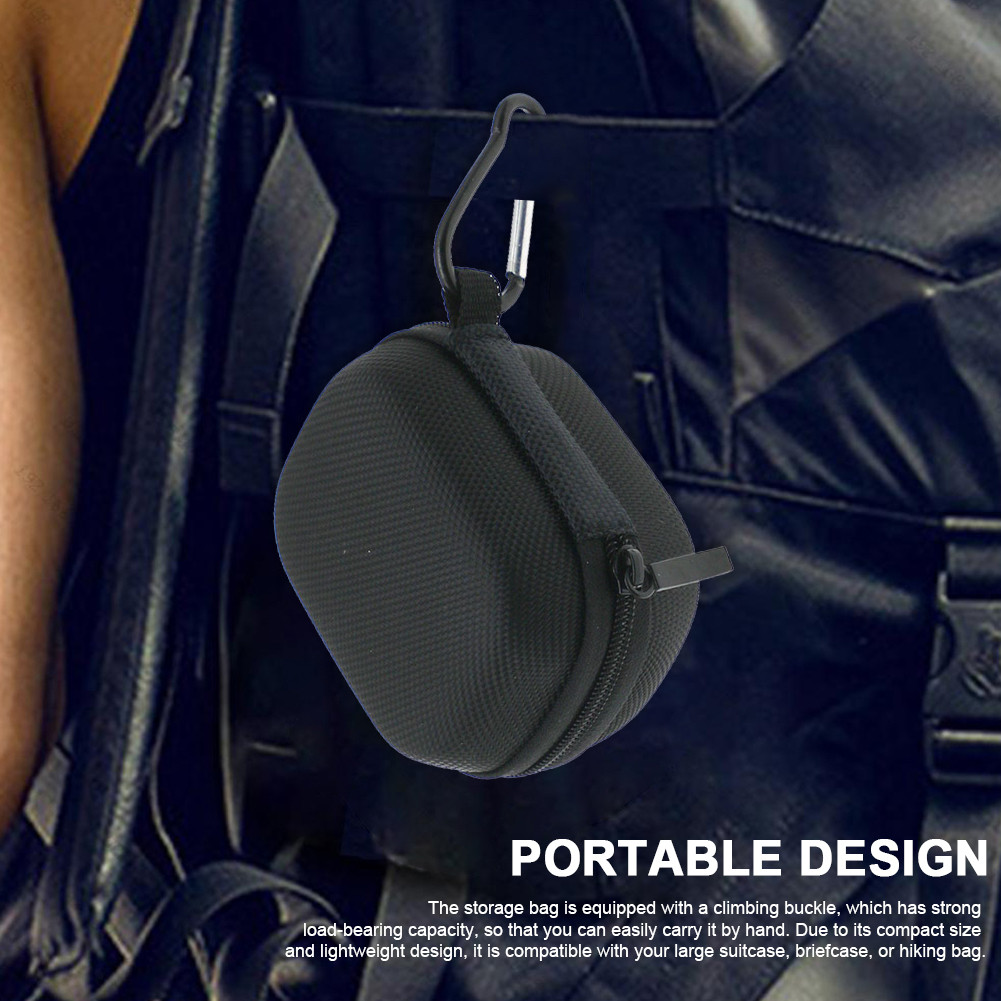 EVA Hard Case with Carabiner Portable Storage Bag Earphone Travel Carrying Case for Beats Studio Bud