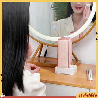 {stylishlife} Food Grade Cotton Pad Holder Waterproof Makeup Cotton Automatic Dispenser Stain-proof Household Supplies