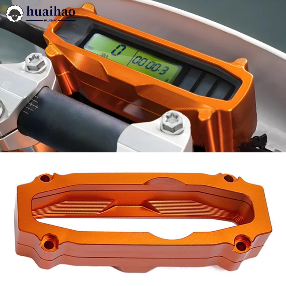 HUAIHAO รถจักรยานยนต์ Speedometer ฝาครอบวัดระยะทาง Protector Guard CNC สําหรับ EXC EXCF XCW XCFW 150