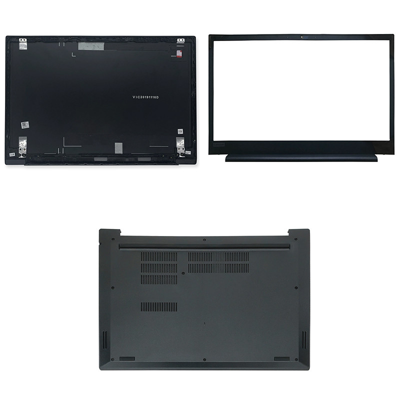 แล็ปท็อปใหม่สําหรับ Lenovo Thinkpad E580 E590 E585 E595 หน้าจอ LCD ปกหลังด้านหน้าด้านล่างกรณี Shell