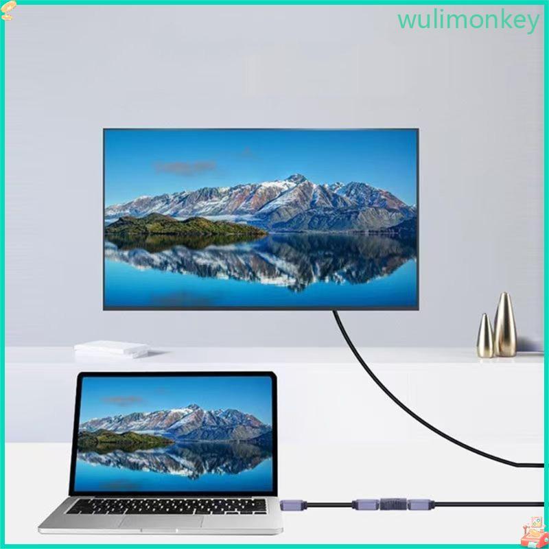 WU สําหรับอะแดปเตอร์ HDTV หญิง 2 0 4K60Hz 3D ABS สําหรับโฮมเธียเตอร์ Setups