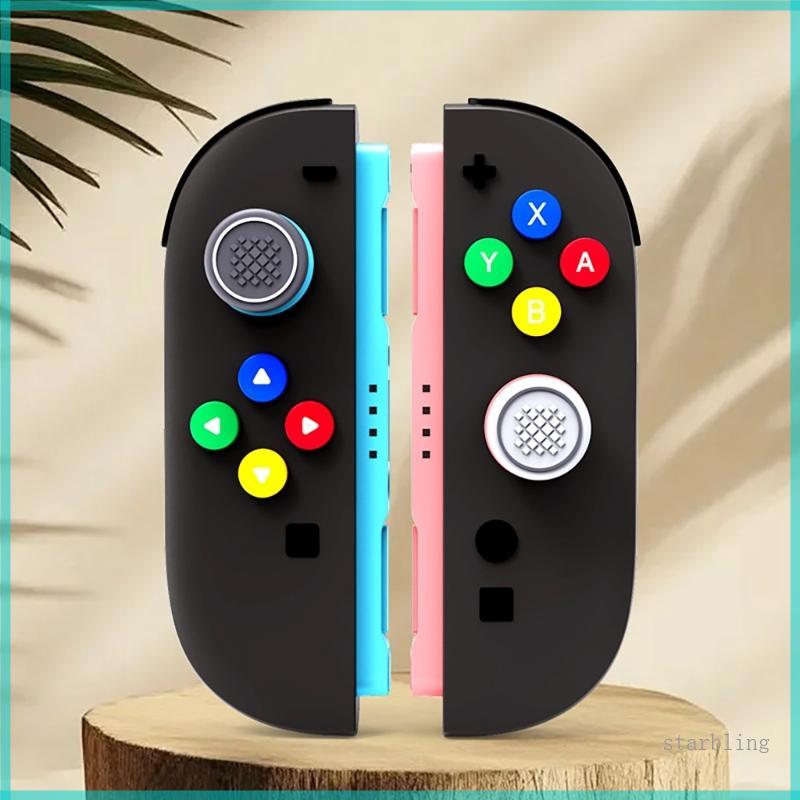 Star Ergonomic ซิลิโคนจอยสติ๊ก Caps Thumbstick ครอบคลุมยามและปุ่ม Pad เสริมความแม่นยําของการเล่นเกมส