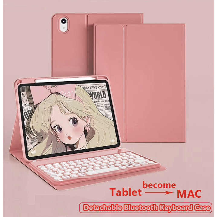 แป้นพิมพ์ที่ถอดออกได้สําหรับ Huawei Honor Pad X8b 2026 11 "NDL2-W09 X10 Pro 11.5 10 Pro 11.5 V9 11.5