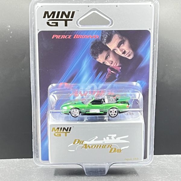 Mini GT Series 007 Jaguar XKR "Die Another Day" English Blister Packaging