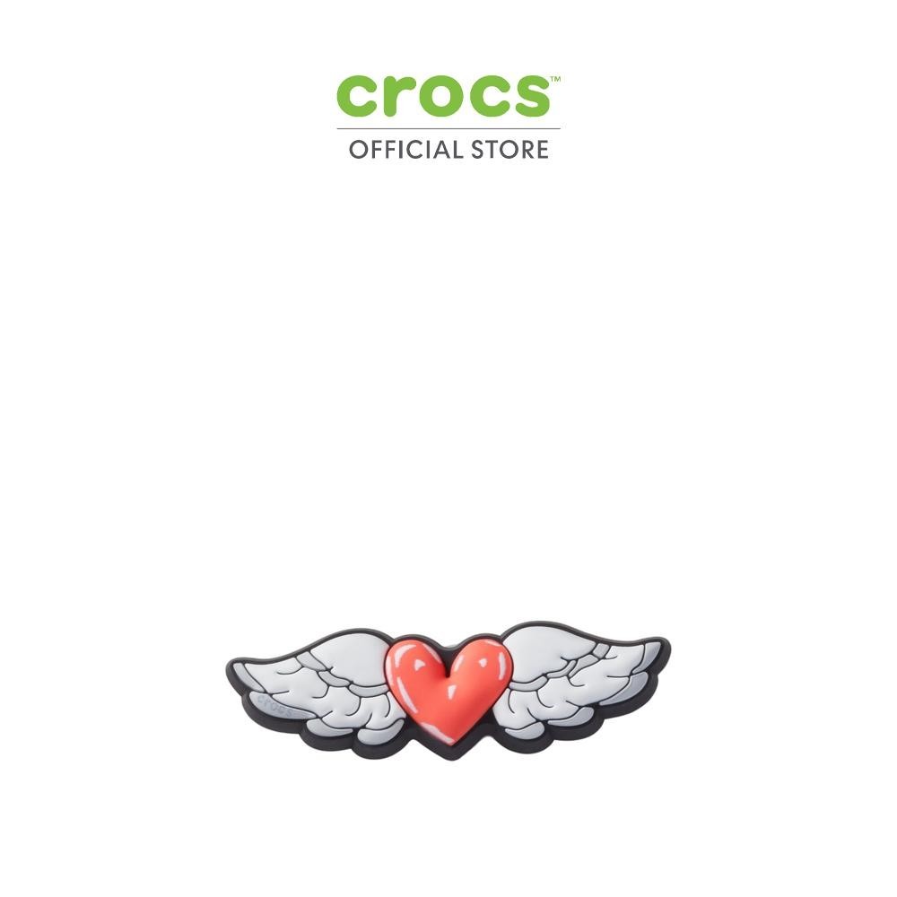 CROCS ตัวติดรองเท้า JIBBITZ™ HEART WINGS DOODLE รุ่น 10015960 -  MULTI COLOR