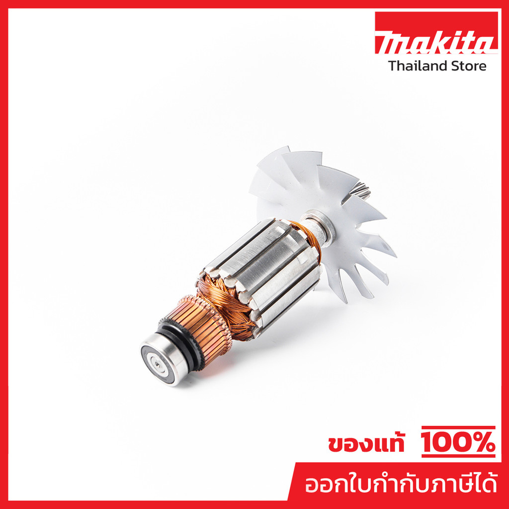 MAKITA มากีต้า MA5900B อะไหล่ทุ่นไฟฟ้า 5900B(516513-6) ARMATURE ASS'Y 220V FOR 5900B Code 516513-6