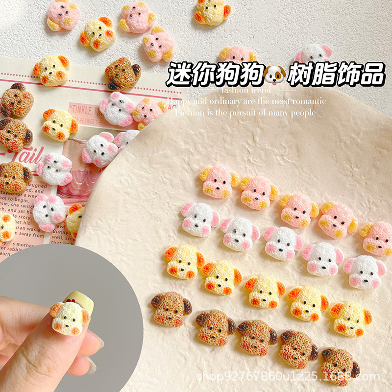 [ของสะสม] มินิโมเดลตุ๊กตาสุนัขเรซิ่น และอุปกรณ์ประดับ