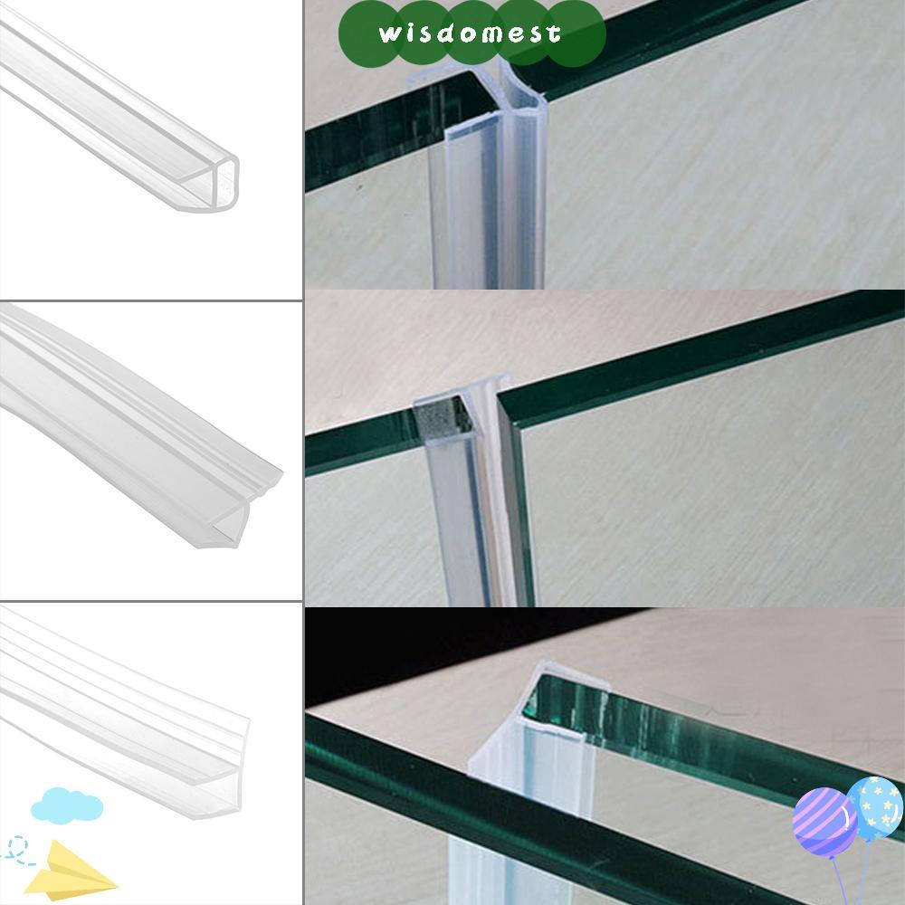 WISDOMEST 1M 6-12 มม.FU h Shape Sealing Strips Home & Living Home Improvement Bath Screen Window Sea