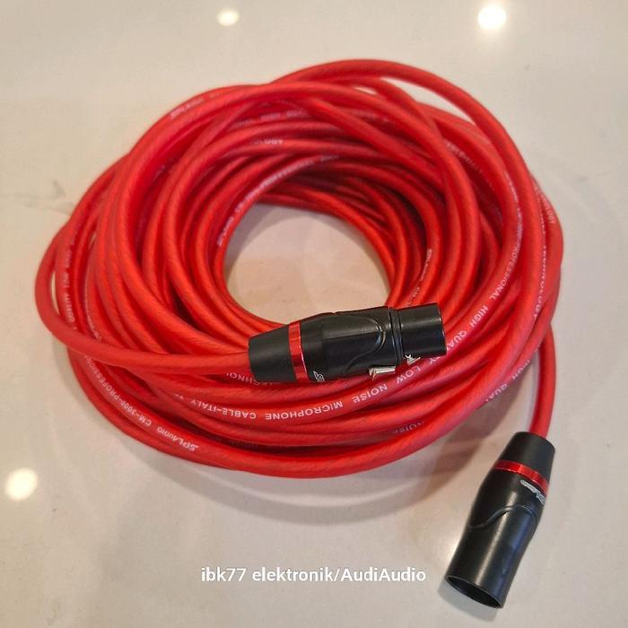 SPL AUDIO CM3000 สายไมค์ XLR ดั้งเดิมกับหญิง - 15 เมตร