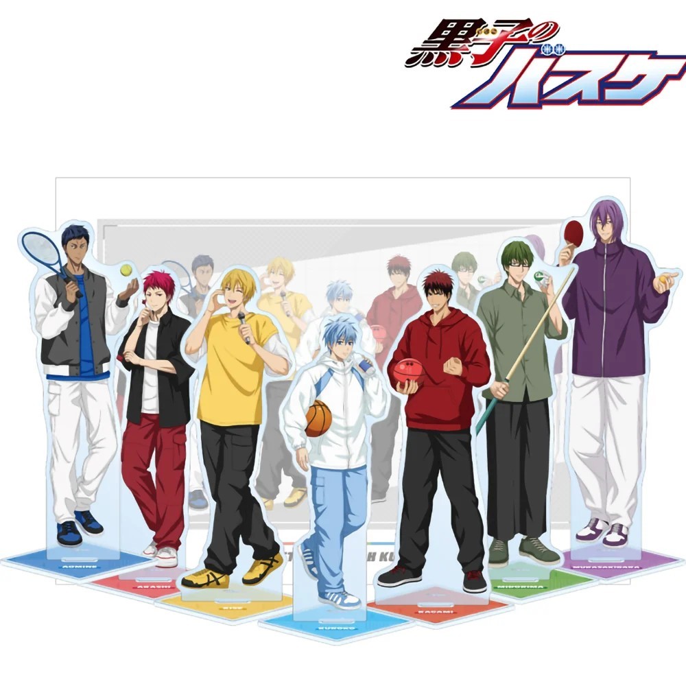 Standee อะนิเมะ Kuroko ไม่มีตะกร้า Unmatched player micha รุ่น Kuroko Kagami Kise Aomine Midorima Ak