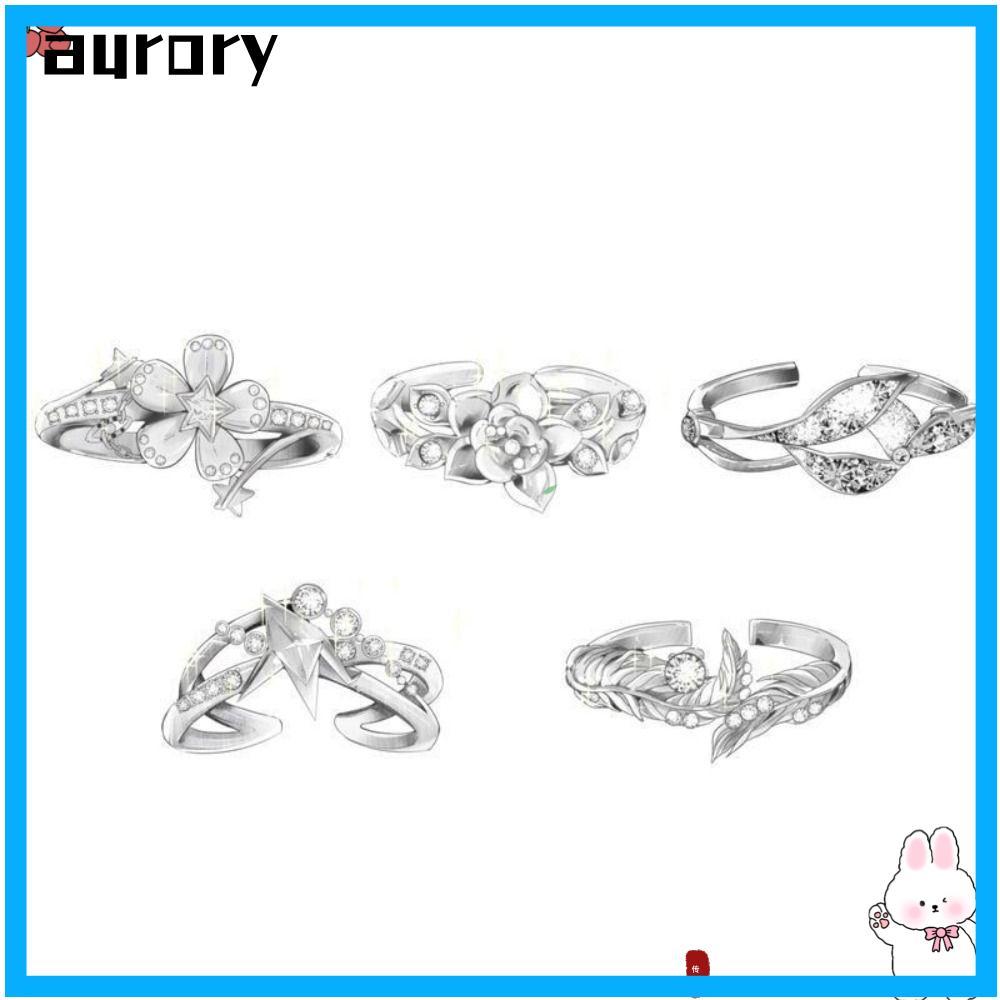 AURORY Love And Deepspace Ring, Copper Xavier Wedding Ring, Caleb Zayne Game Prop ปรับแหวนฮาโลวีน