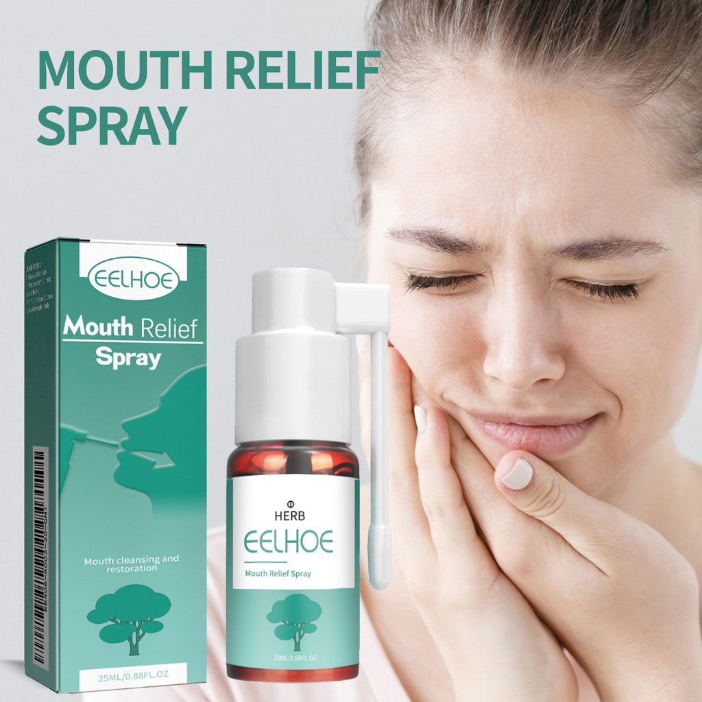 การคัดเลือกร้านค้า#EELHOE สเปรย์ดูแลช่องปาก Fresh Breath Gentle Cleanser Daily Care Oral Care Spray 