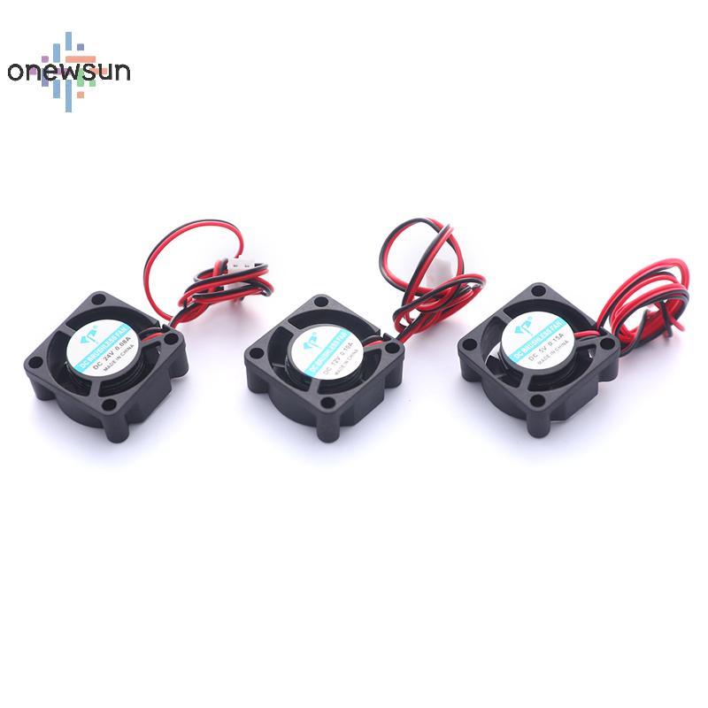 Onew 12V 25mm พัดลมระบายความร้อนขนาดเล็ก 2510 25x25x10mm 2-pin DC Small Micro Cooler 2-Pa sun