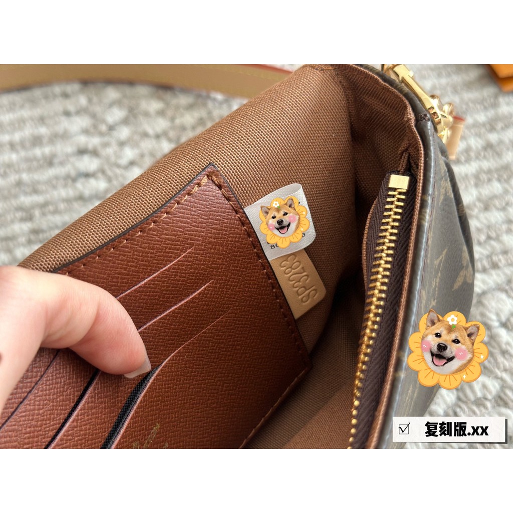 รุ่นอัพเกรด Ivy Woc Mahjong Bag Underarm Bag 263315