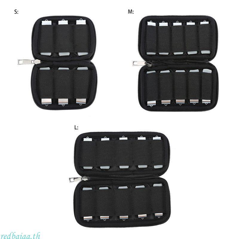 Redbaiaa USB แฟลชไดรฟ์สําหรับกรณีวัสดุนุ่ม Thumb Drive Holder สําหรับกรณี USB Drive Hol