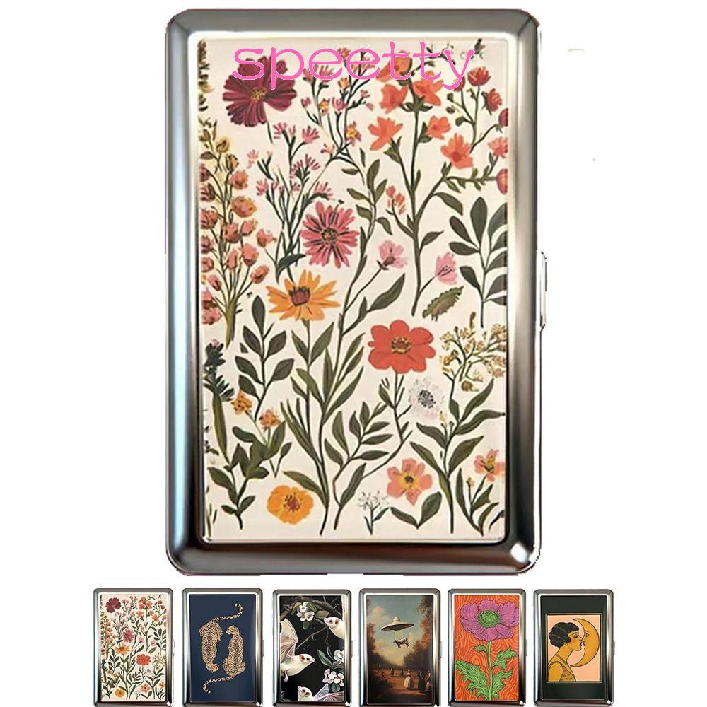 SPETTY Vintage Card ,การออกแบบอเนกประสงค์โลหะวัสดุ,Elegant Multi-function Vintage-Style Easy Snap Ca