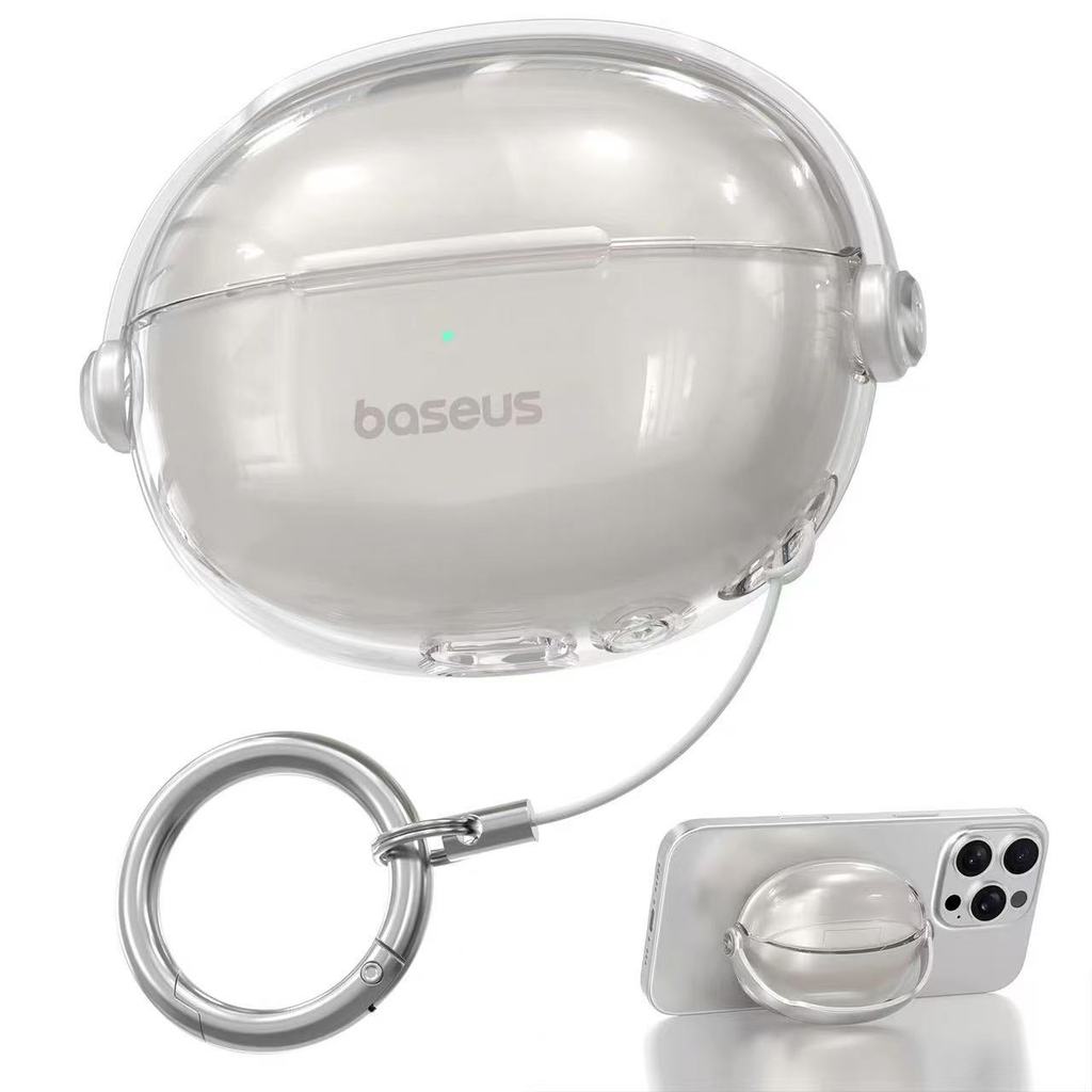 สําหรับ Baseus MC1 pro เคส TPU,เคสล็อคนิรภัยสําหรับผู้ชายสําหรับผู้หญิงพร้อมพวงกุญแจ