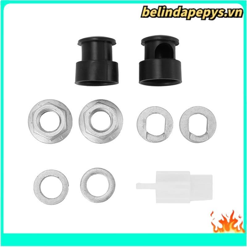 E-Bike ไฟฟ้าจักรยาน Hub Motor Axle Front Lock Nut /Lock Washer /Spacer /Nut Cover พร้อมเพลา 12 มม.