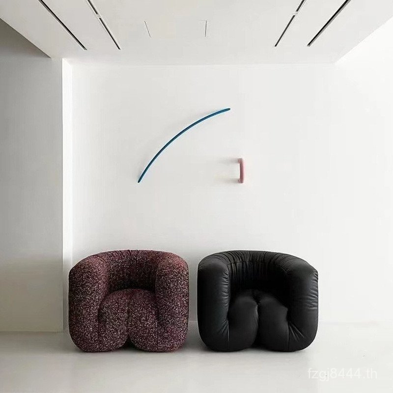 Retro Nordic Art B & B หนัง B โซฟาโซฟาสีดําอิตาเลี่ยนโมดูล Fist Designer ยุคกลาง ds707u ประเภท J8BT