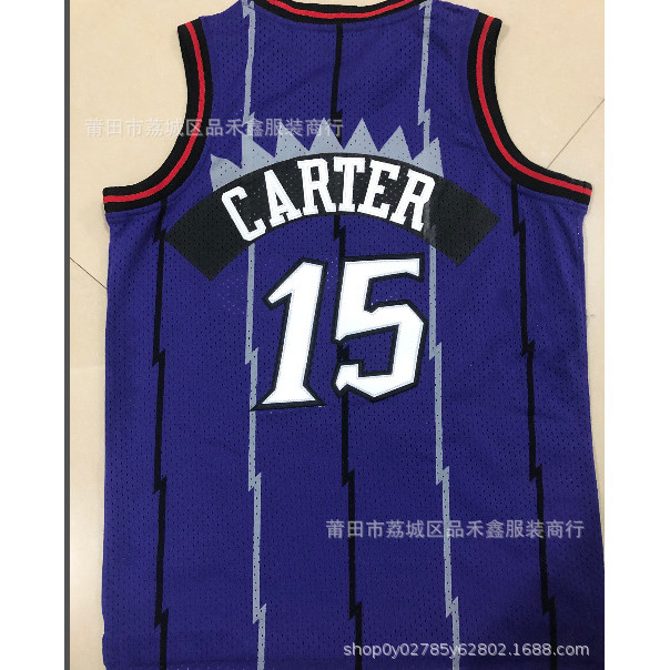 จัดส่งในวันเดียวกัน!!ชุดเด็ก Toronto Raptors Raptors 15 #Carter วินซ์ คาร์เตอร์ ดราก้อน เจอร์ซีย์