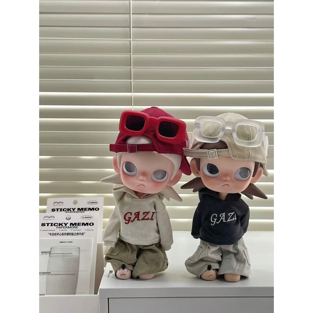 Zsiga Zsiga Zsiga zsiga1 Heading ไปข้างหน้าเสื้อผ้าเด็กชุดเคลื่อนย้ายตุ๊กตาการ์ตูน Pop Mart 8 คะแนน