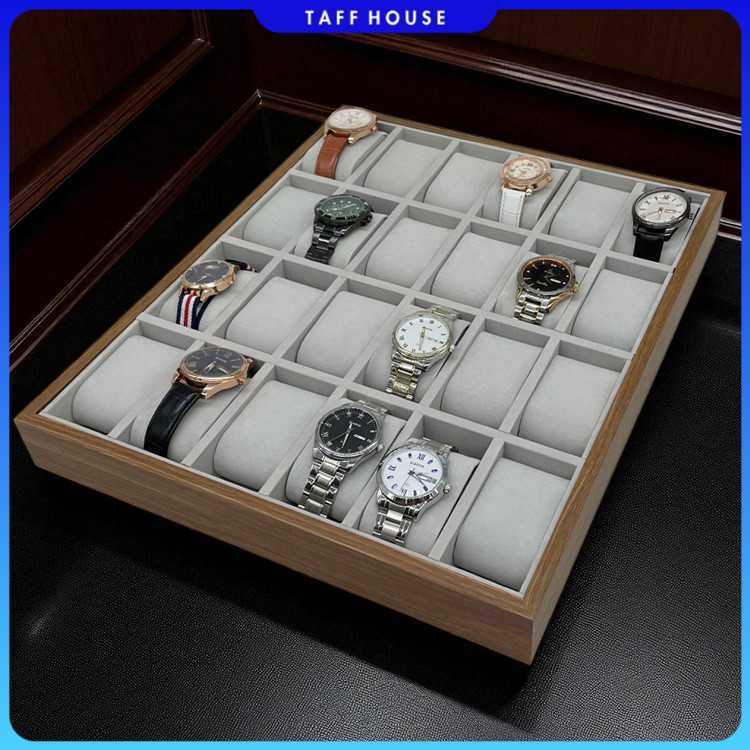 LuWei Watch Storage Organizer กล่องนาฬิกา 24 ตาราง - SKT60