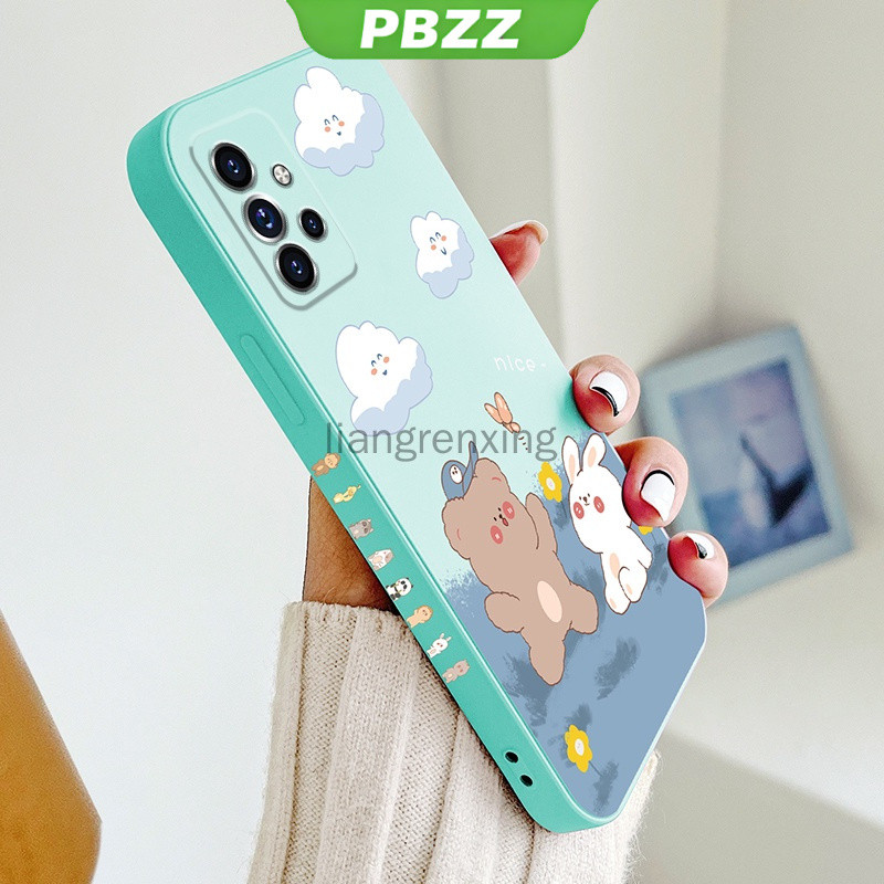 PBZZ เคส samsung a32 4g a52 a72 samsung a32 5g เคสโทรศัพท์ ซิลิโคนนิ่ม ป้องกัน กันชน สําหรับ samsung