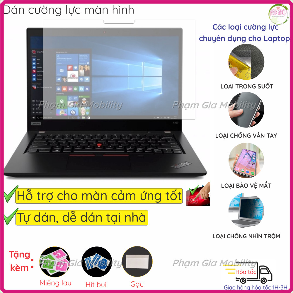 กระจกนิรภัยป้องกันหน้าจอสําหรับ Thinkpad X13 X12 Yoga gen 1 2 3 4 ที่ถอดออกได้ X270 X390 X13S L380 L