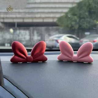 HELINYUE Bow-Shaped Screen Decorator คอมพิวเตอร์ Monitor & Car Vent ตกแต่งความเครียด Fidget สําหรับสาว,เครื่องประดับพลาสติกสําหรับ Home Office TH