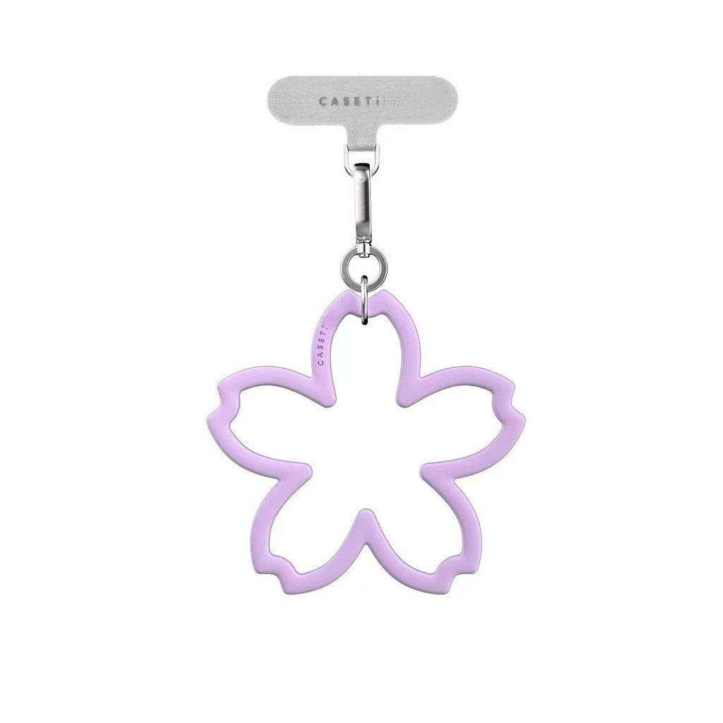 Pretty Silicon Beautiful Flower Special Romantic Heart Phone Wristlet lanyard Pendant คุณภาพสูง เชือกคล้องโทรศัพท์มือถือ ราคา ถูกที่สุด ดีลบีเคเค แกลเลอรีภาพที่ 6