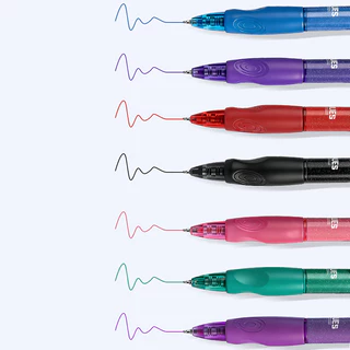 ปากกาเจล 7 สี ดีไซน์เรียบง่าย กดลื่น ลบได้ ชุดปากกาสารพัดประโยชน์ เหมาะสำหรับการเขียนและวาดภาพ บรรจุ 7 ด้าม/กล่อง
