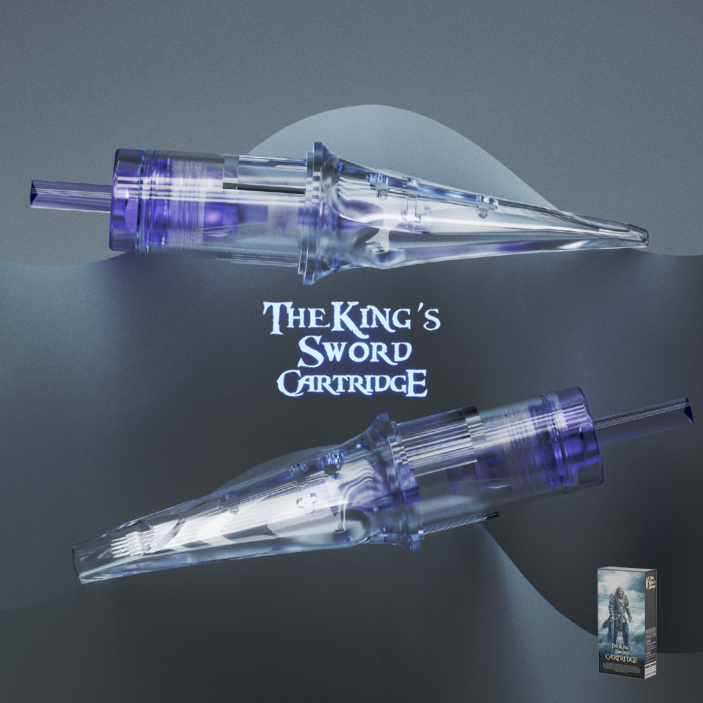 SOLONG 20 ชิ้น/กล่องเข็มสักมืออาชีพมาตรฐานตลับฆ่าเชื้อแบบใช้แล้วทิ้ง Blue Shell #(0.030 มม.)#12(0.35มม.) ร่างกายถาวรอุปกรณ์แต่งหน้า RM/ม1