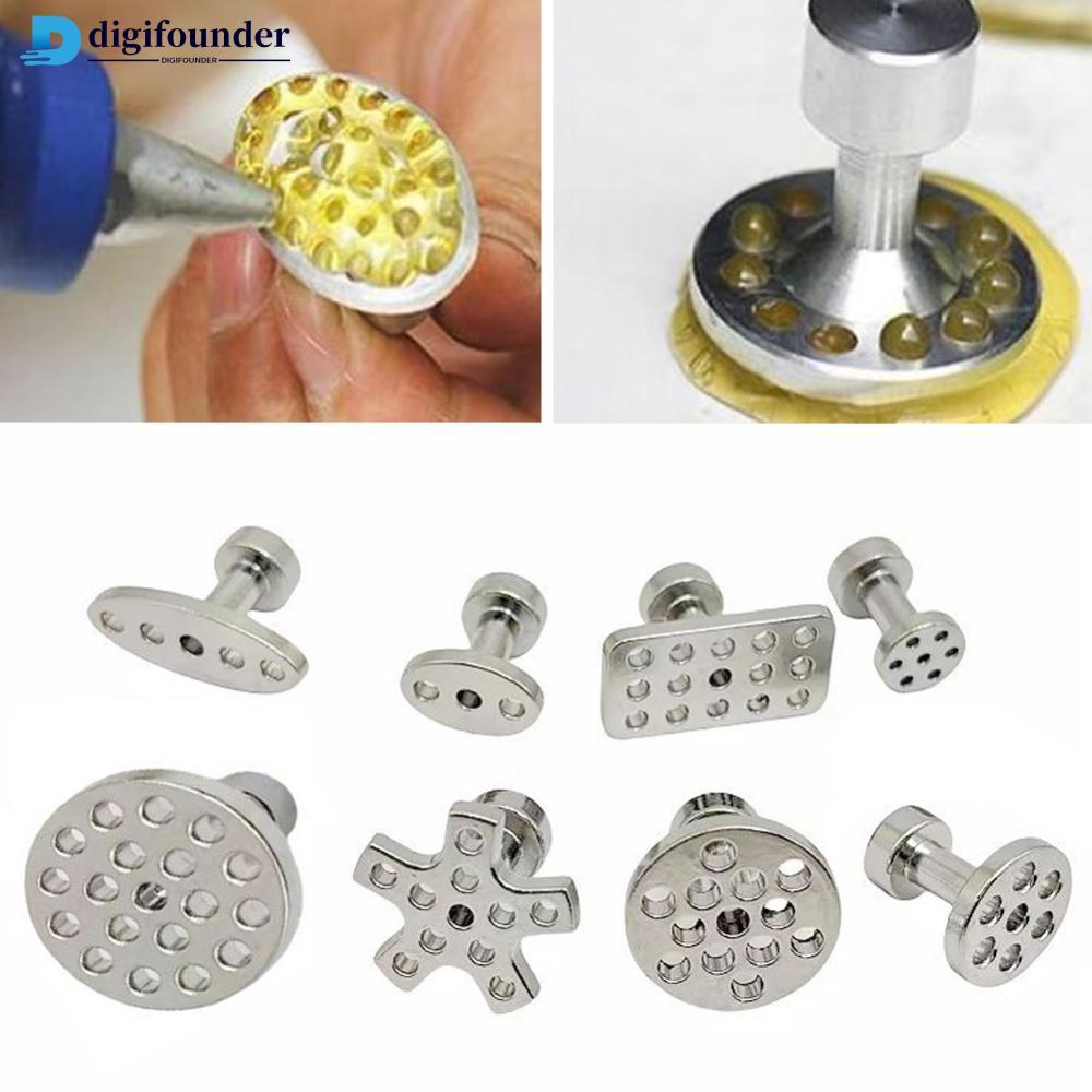 DIGIFOUNDER 8 ชิ้นรถ Paintless Dent ซ่อมเครื่องมือ Dent ดึงแท็บกาว Puller Tabs Remover ชุดซ่อมรถยนต์