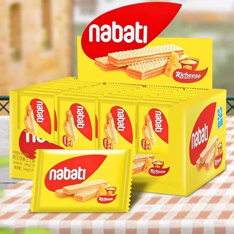 Nabati Cheese Wafer Imported from Indonesia ขนมขบเคี้ยว